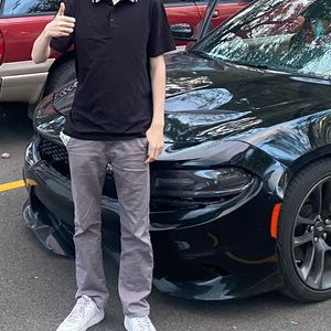 men’s cropped slacks